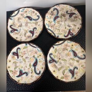 Set of 4 Tracy Porter The Cerise Collection Salad Plate